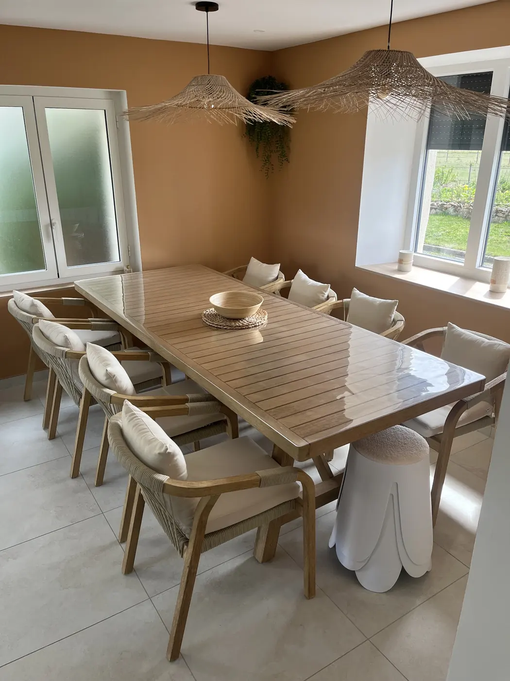 Grande table familiale de la Maison Auguste