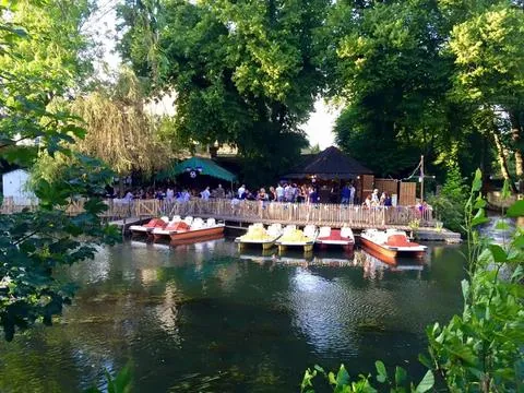 Terrasse au bord de l’Eure