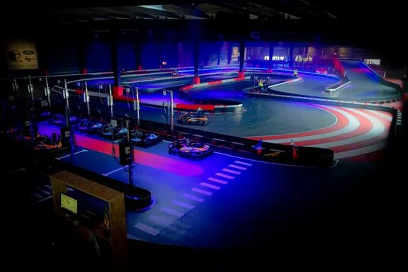 Piste de karting électrique