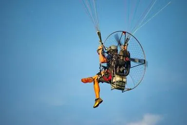 Vol en paramoteur