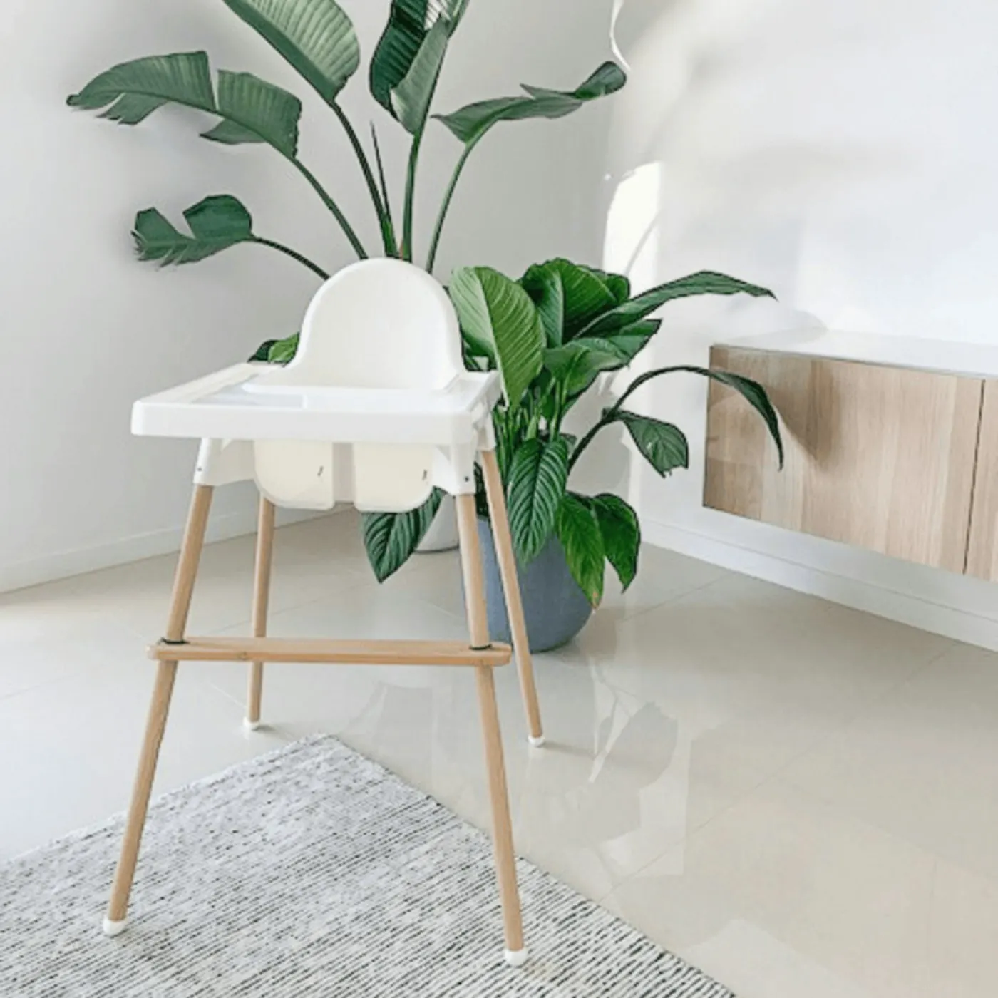 Chaise haute pour bébé